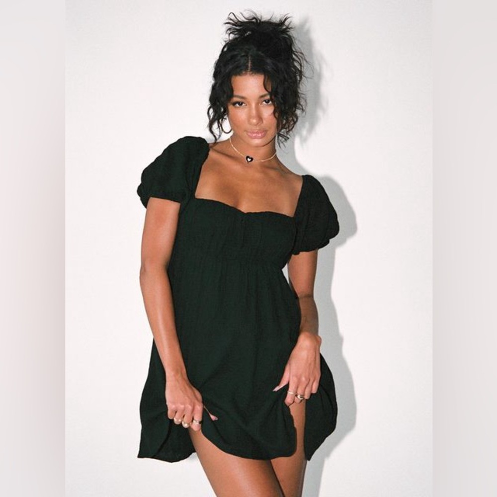 Let’s Dance Princess Polly Mini Dress in Black - US 6
